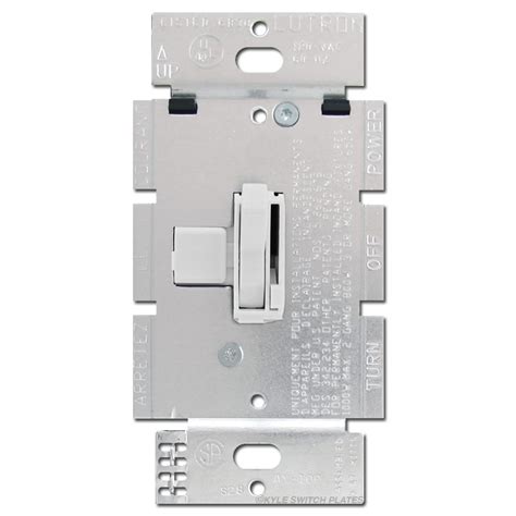 This Diva dimmer switch is for use in 600-Watt magnetic low-voltage applications. . Lutron dimmer switches